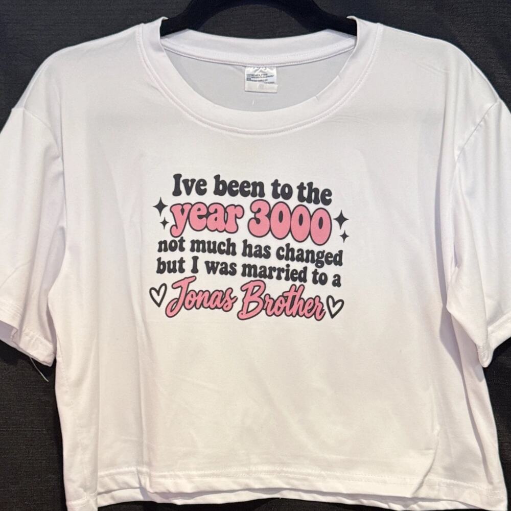 Jonas Brothers Year 3000 Crop Top #1